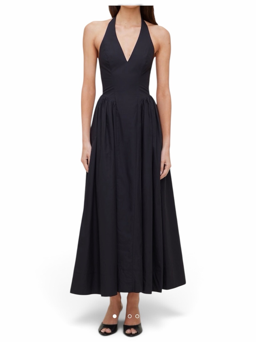 Dynamite - Black Poplin Dress
